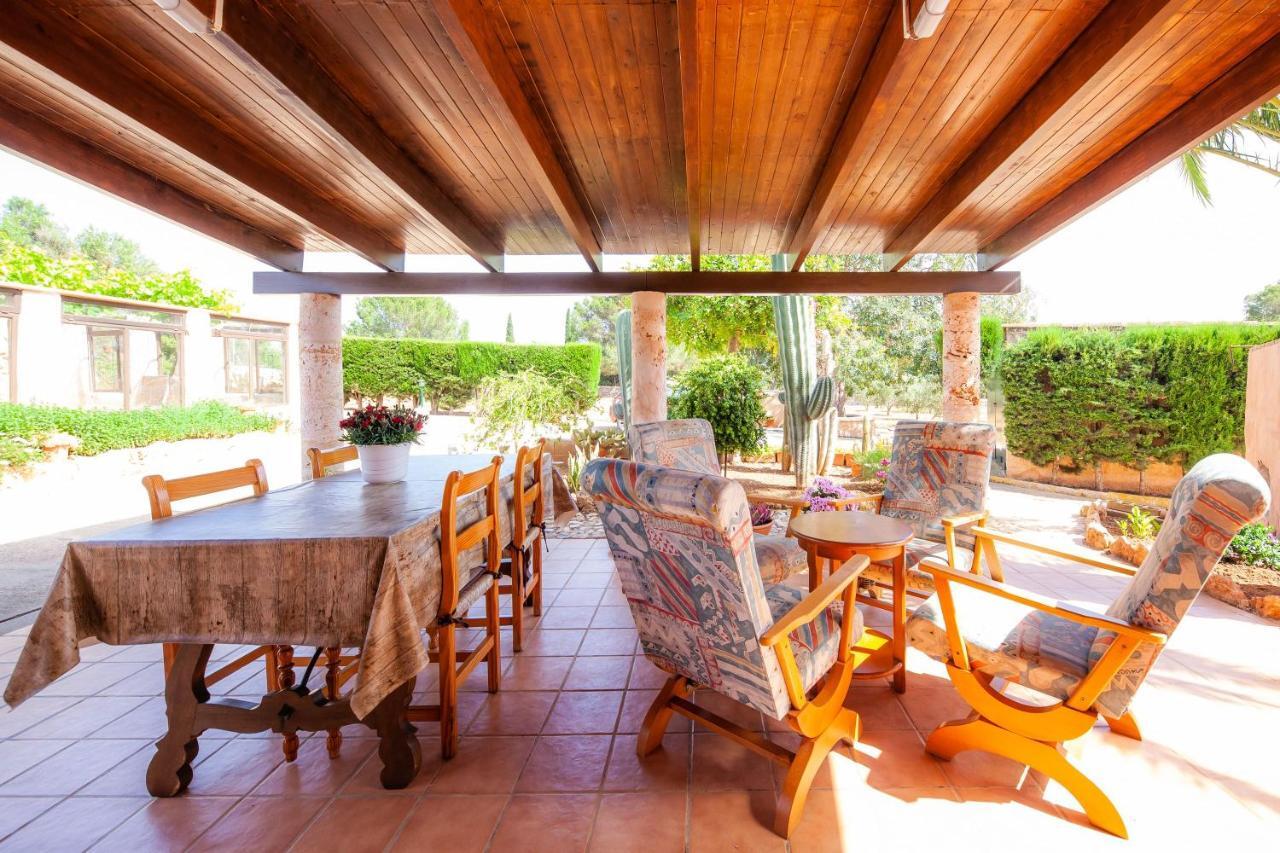 Ses Salines Cottage With Private Pool And Barbecue Экстерьер фото