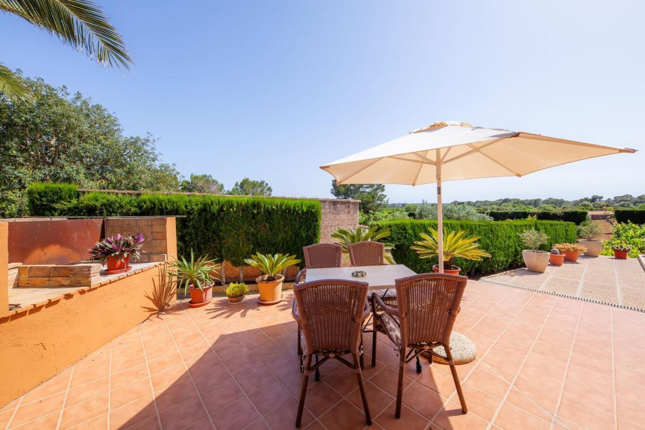 Ses Salines Cottage With Private Pool And Barbecue Экстерьер фото