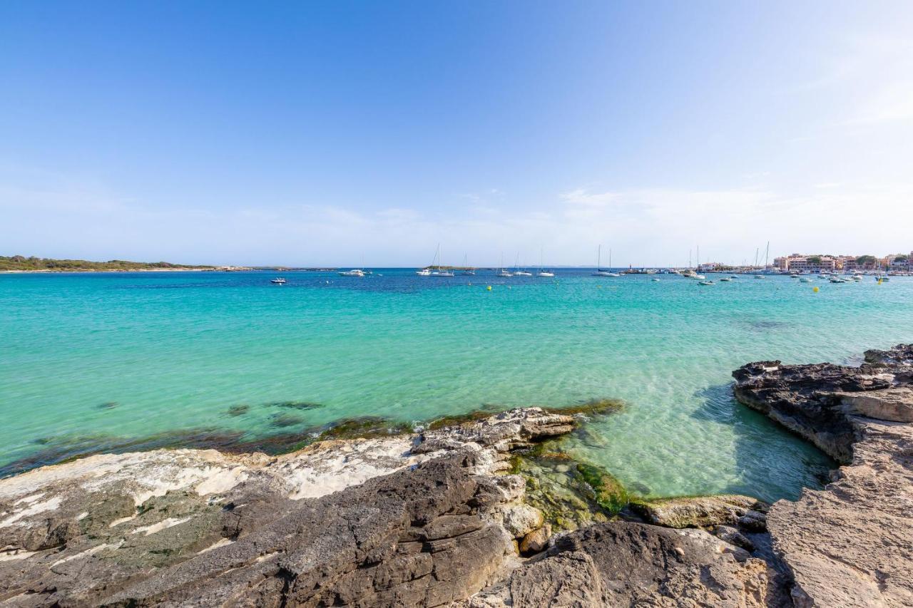 Ses Salines Cottage With Private Pool And Barbecue Экстерьер фото